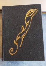 front of a casebound book
